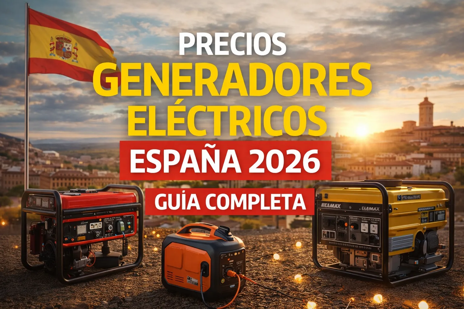 ¿Cuánto Cuesta un Generador Eléctrico en España? Guía de Precios 2026