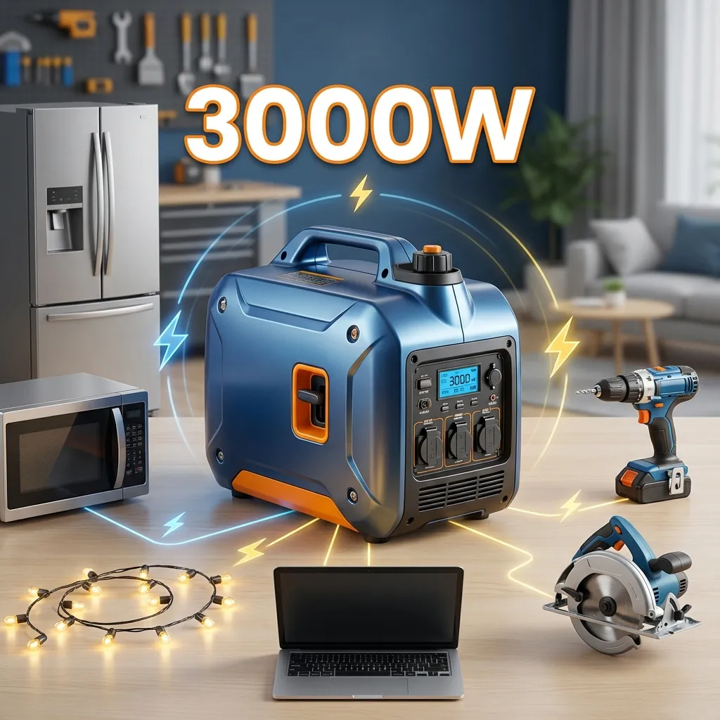 ¿Qué Conectar a un Generador de 3000W? Guía 2025