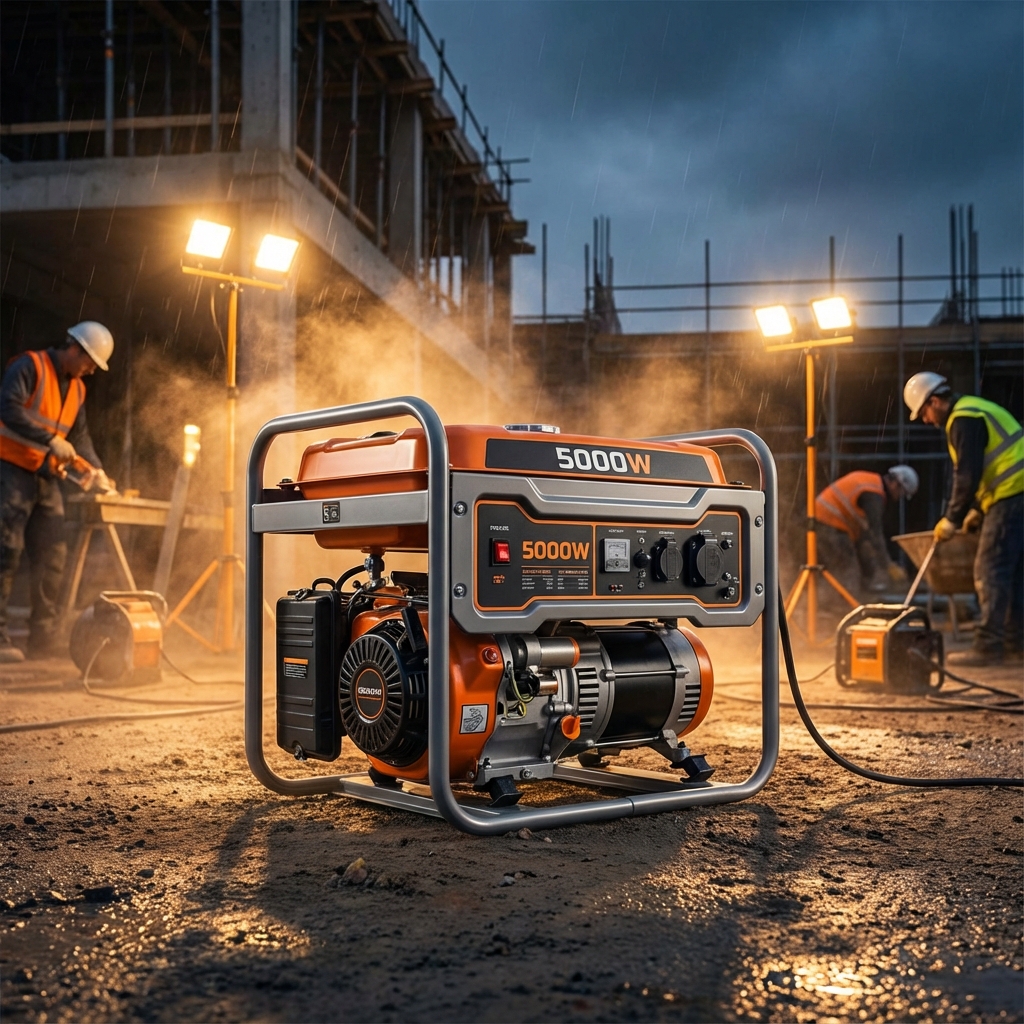 Generador Eléctrico 5000W Gasolina Monofásico: Guía 2025